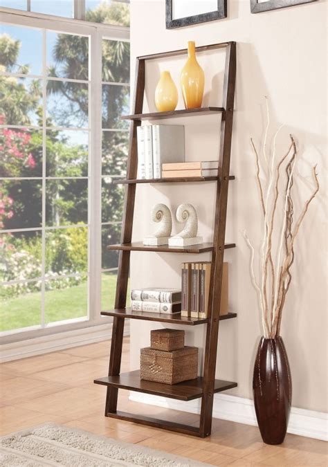 15 Photos Leaning Bookcases