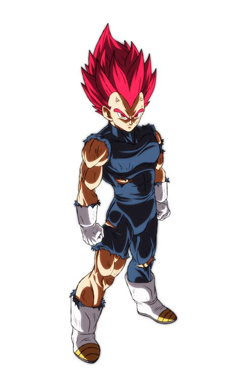 Evolution vegeta in the new super dragon ball heroes trailer. Vegeta Ssj God by Andrewdb13 on DeviantArt | Anime dragon ...