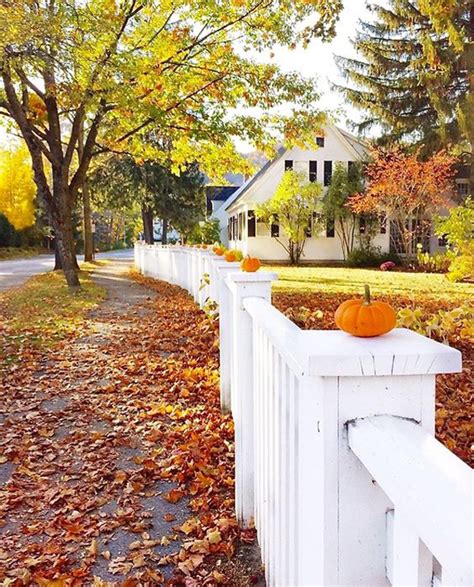 25 Inspiring Most Beautiful House With Autumn Colors Obsigen