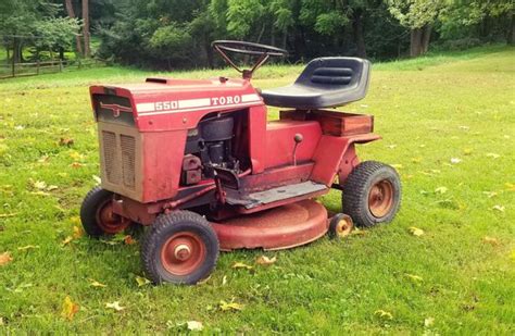 Toro 550 Antique Lawn Tractor Lawn Mower For Sale In North East Md