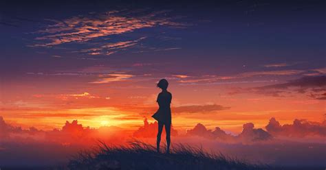 Anime Scenery Anime Scenery Wallpaper Sunset Wallpaper