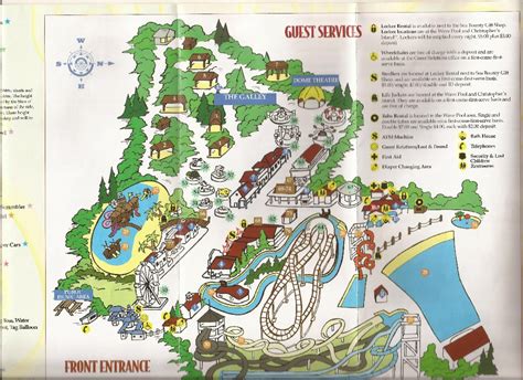 Old Amusement Park Maps Coaster101