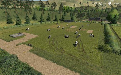 Fs19 Placeable Open Range Cow Pasture V1 6 Farming Simulator 19