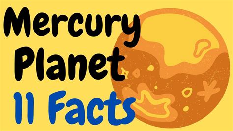 Mercury Facts About Mercury For Kids And Adults Science Planet Facts