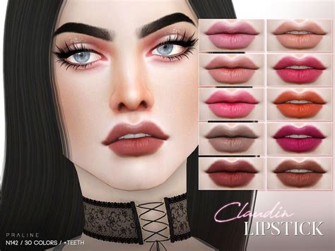 9 Sims4 Frs Elyse Lipstick Zariaephraim