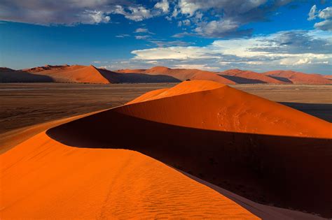 Sossusvlei In Namibia The Highest Sand Dunes In The Namib Desert