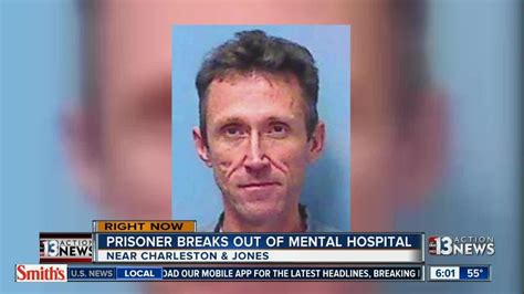 prisoner breaks out of mental hospital