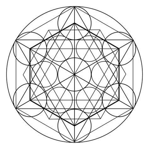 Complex Sacred Geometry Png And Svg Design For T Shirts