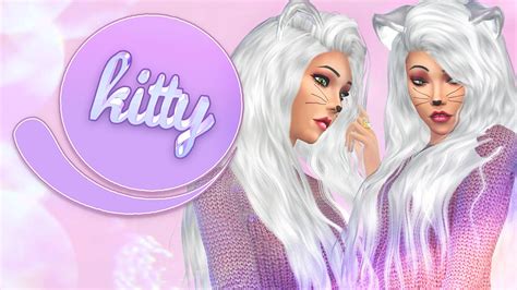 The Sims 4 Create A Sim Kitty Cat Youtube