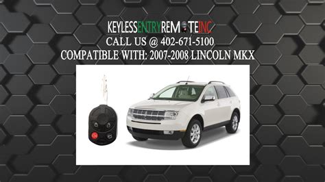 Research the 2011 lincoln mkx at cars.com and find specs, pricing, mpg, safety data, photos, videos, reviews and local inventory. How To Replace Lincoln MKX Key Fob Battery 2007 2008 - YouTube