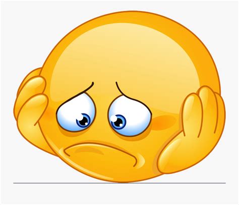 Sad Faces Depressed Emoticon Free Transparent Clipart ClipartKey