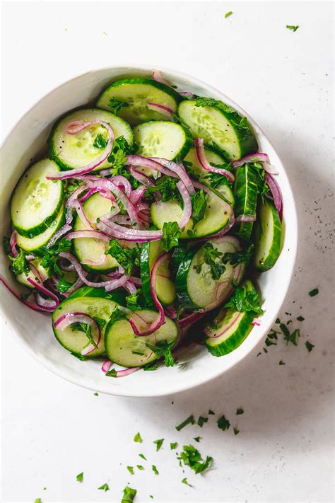 Sweet And Sour Cucumber Salad A Refreshing Picnic Dish Jo Eats