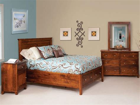 Save 10% off on all bedroom, dining, and living room amish furniture this month! Canterbury Amish Made Bedroom Set - Countryside Amish ...