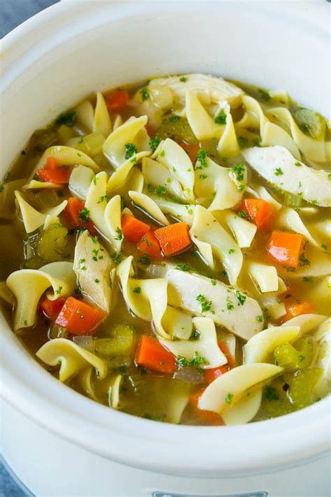 Crock Pot Chicken Noodle Soup Dinner At The Zoo