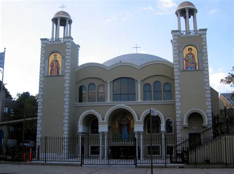Saints Catherine And George Orthodox Church Astoria New York World