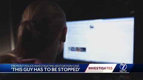 fremont police investigating sextortion case youtube