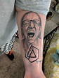 Chester Bennington Tattoo w/ Linkin Park symbol by Mark Brettrager at ...
