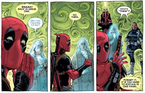 Breaking the fourth wall refers to a point at which a character acknowledges that they are fictional. 20 Extremely Hilarious Moments Of Deadpool Breaking The ...