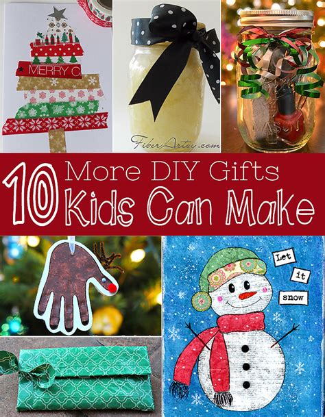 DIY Christmas Gifts Kids Can Make