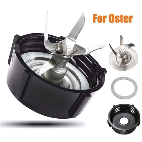 Anself Parts For Oster Osterizer Blender Cutter Blade Base Cap Gasket