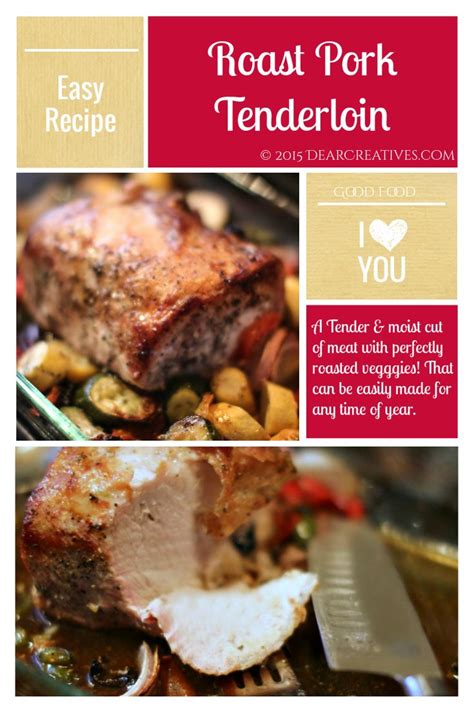 Growing up in a meat and potatoes household, i have a love relationship with meat and potatoes, even though we don't always eat the. Pork Tenderloin Recipe Easy And Delicious Roast Pork