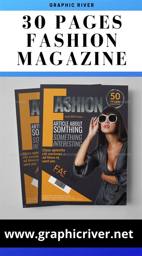 30 Pages Fashion Magazine Photoshop Psd Photoshop Fashion Magazine