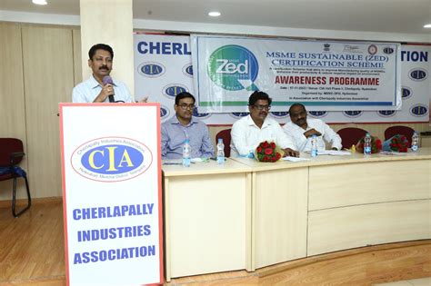 Msme Sustainable Zed Certification Scheme Awareness Programme Cia