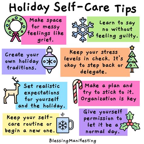 8 Holiday Self Care Tips Holiday Stress Coping Skills Self Compassion