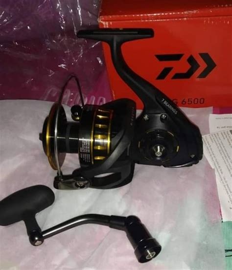 Jual Reel Daiwa Bg Full Metal Body Power Handle Reel Badak Di