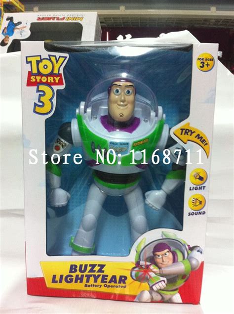 2014 New Arrival Toy Story 3 Buzz Lightyear Toys Lights Voices Speak Elastic Wings Action