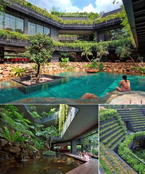 Cornwall Gardens A Huge Sustainable Home In Singapore With A Stepped