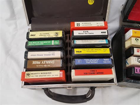 2 Boxes Of 8 Track Cassettes Schmalz Auctions