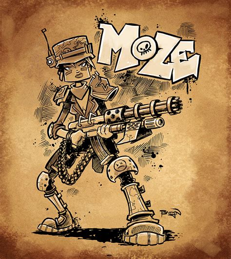 Borderlands 3 Moze By Craigbruynart On Deviantart