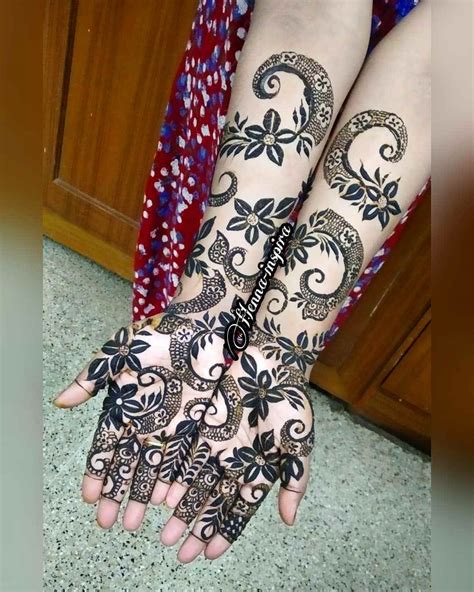 Unique Bridal Mehndi Design For Both Hands Gorgeously Flawed