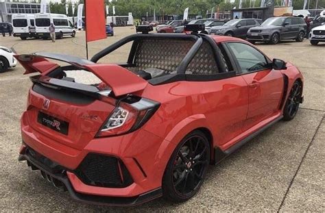 Guarda type r, type r sport line e type r limited edition in azione. Honda Civic Type R 'Project P' Pickup Truck Spotted At ...