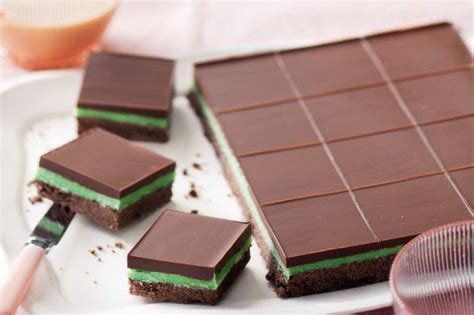 Choc Peppermint Slice Recipe Peppermint Slice Slices Recipes Mint