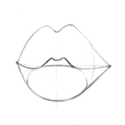 How To Draw Big Lips Easy Step By Step