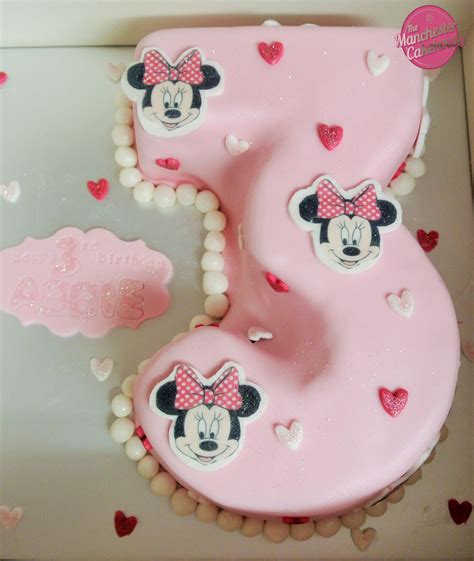 Minnie Mouse 3rd Birthday Cake