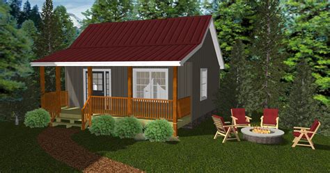 Tiny House Plan With Loft 495 Sq Ft Construction Concept Design Build
