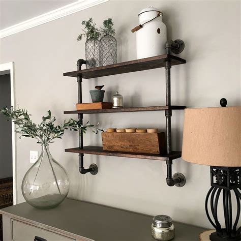 How To Build Diy Pipe Shelves For Your Home From Scratch