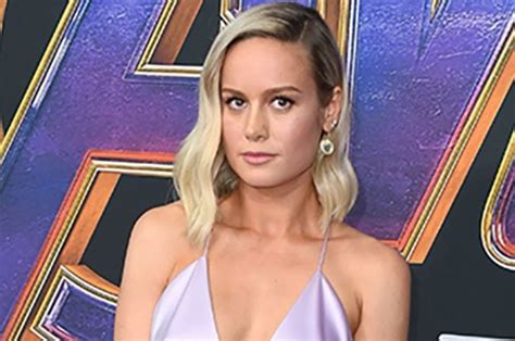 Brie Larson Wows At Avengers Endgame Premiere In Slashed Silk Gown