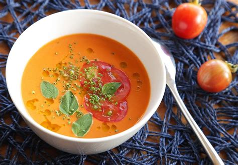 Gazpacho Soup Recipe From Spain Recipes Tab