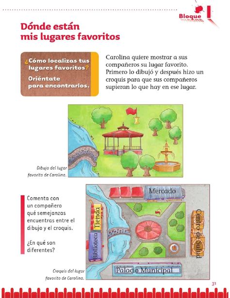 Dónde Están Mis Lugares Favoritos Bloque 1 Lección 6