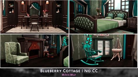 Blueberry Cottage At Mikkimur Sims 4 Updates