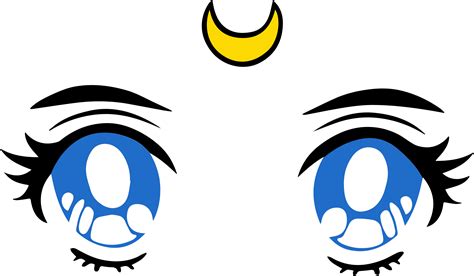 Sailor Moon Eyes Cursed Decals