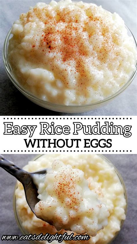 This Rice Pudding Is Very Rich And Creamy It Only Uses 5 Ingredients