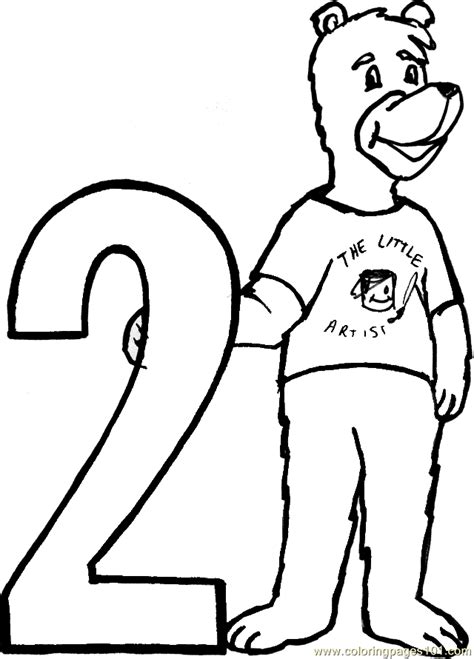 Number 2 Coloring Pages Coloring Home