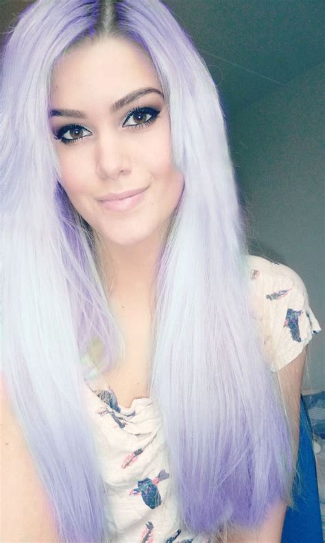 Photoshopped Pastel Hair Lavender Brookes Dream Hair
