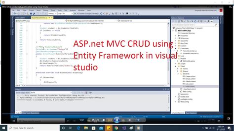 Asp Net Mvc How To Crud Create Read Update Delete Using Visual Studio Sexiezpix Web Porn