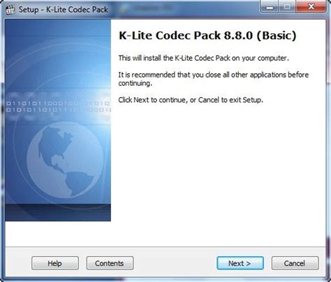 Both also with other popular directshow players such as media player. K-Lite Codec Pack Full latest version - Get best Windows ...